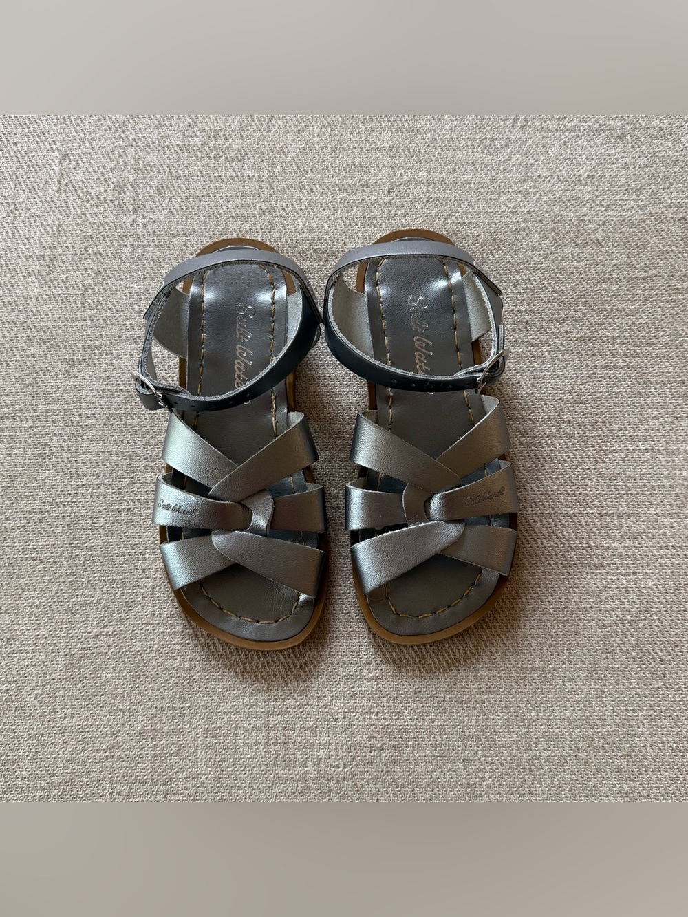 Salt Water Original Sandals Size 12 Waterproof Leather Kids Shoes